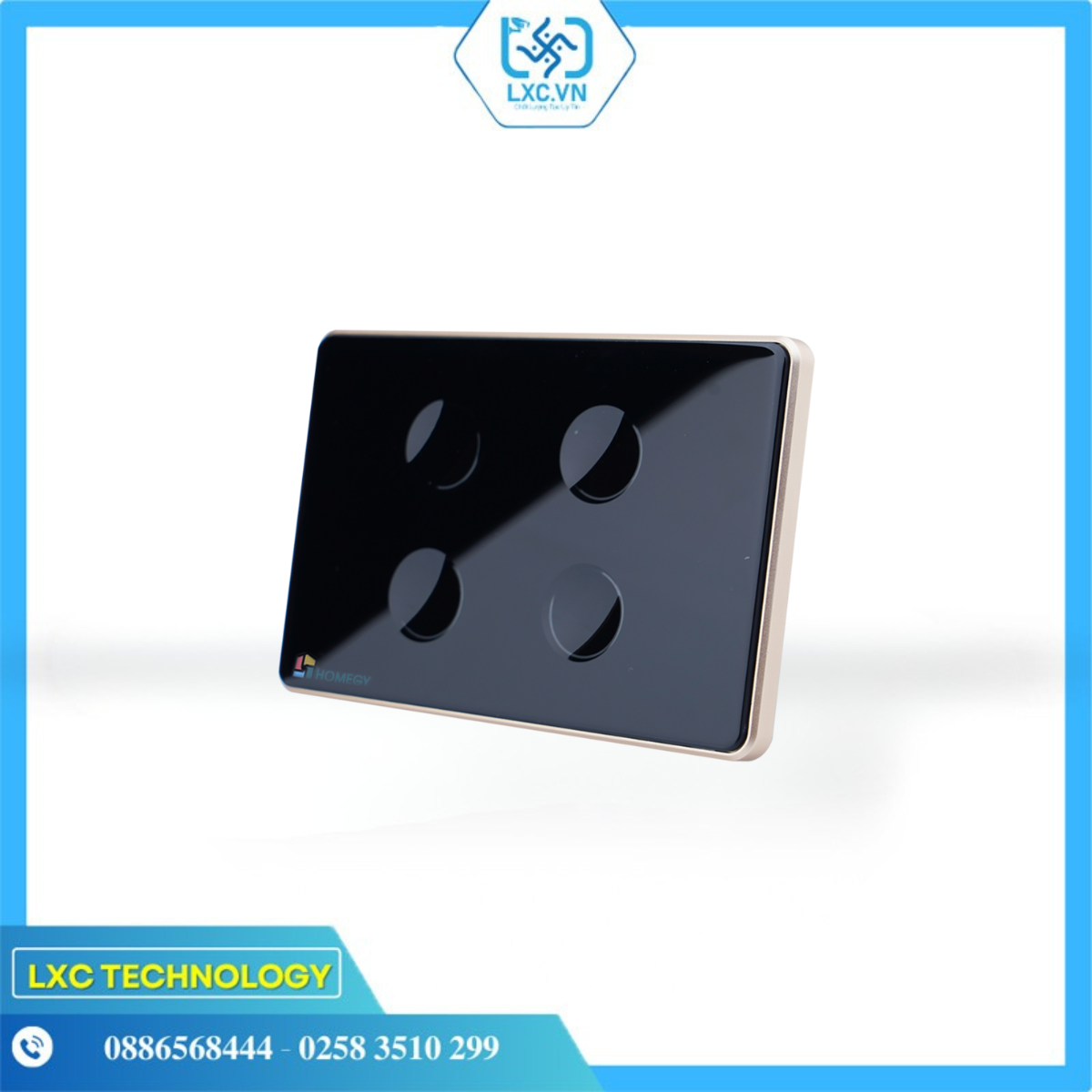 Công Tắc Thông Minh Ble Kính Lõm